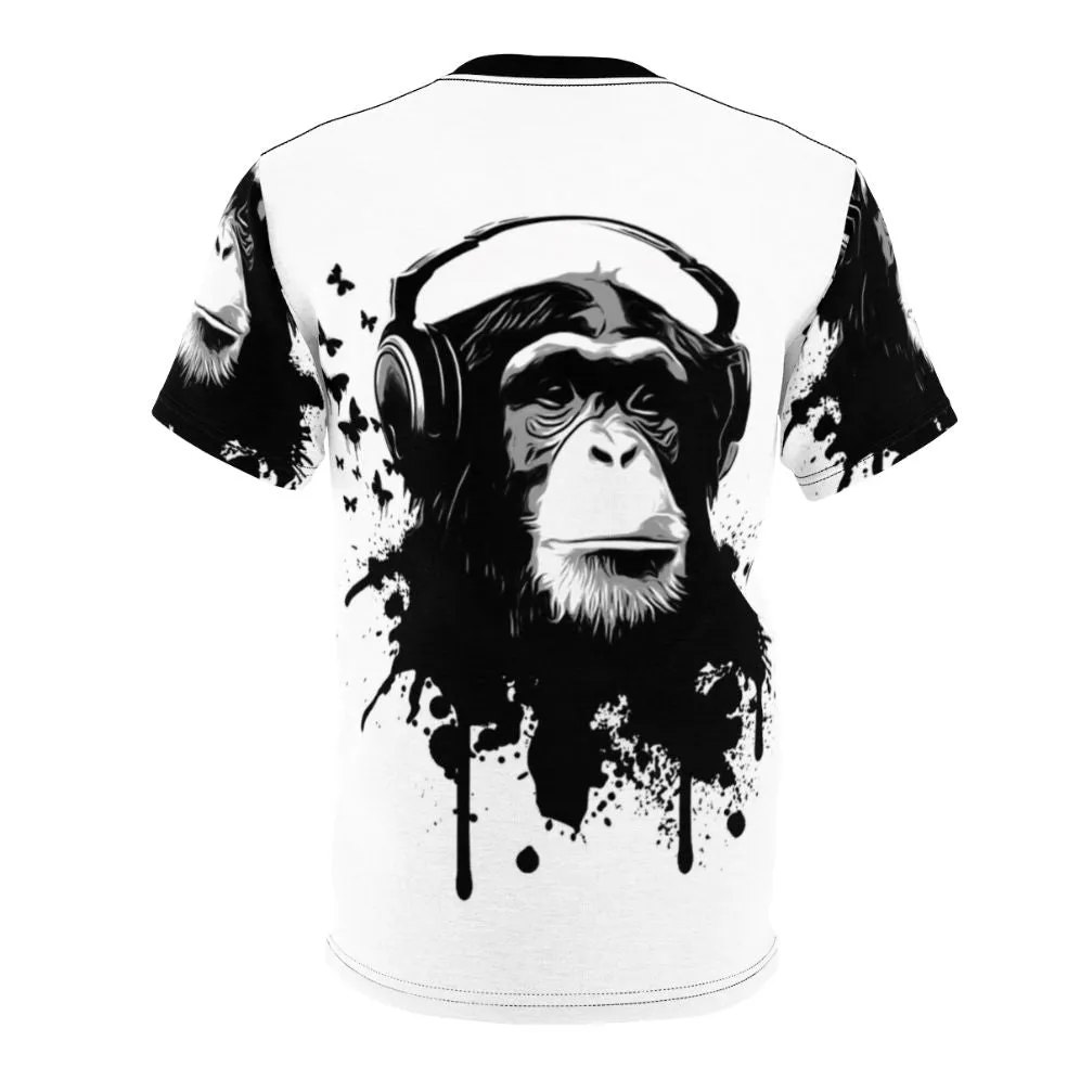 Abstract Art Digital Print T-Shirt