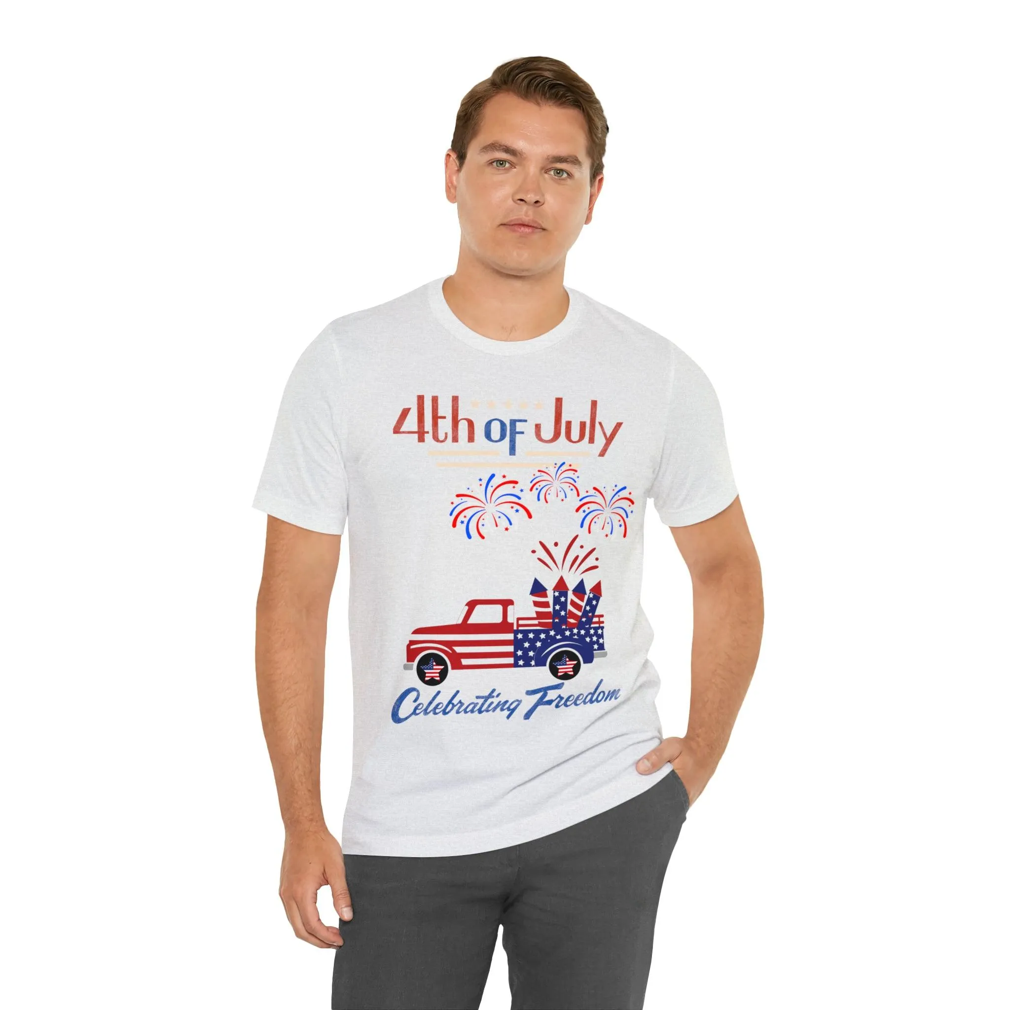 Celebrate Independence Day with Patriotic Shirts: 4th of July Shirts for Women and Men, Fireworks, Freedom, and Patriotic Designs