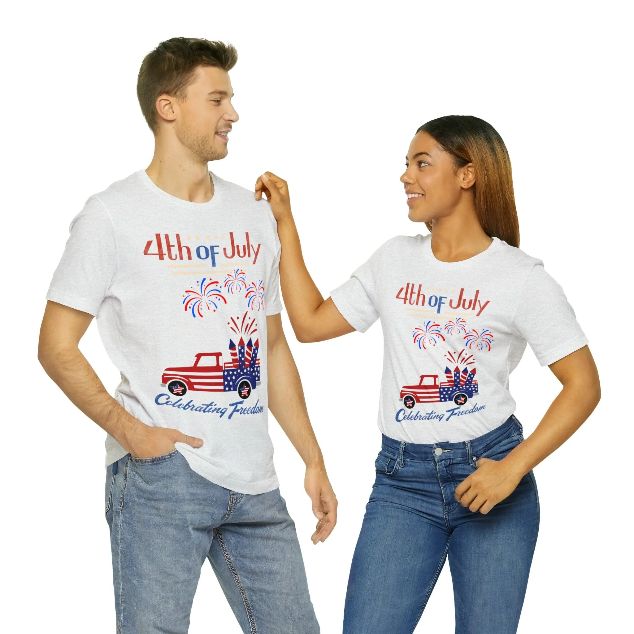 Celebrate Independence Day with Patriotic Shirts: 4th of July Shirts for Women and Men, Fireworks, Freedom, and Patriotic Designs