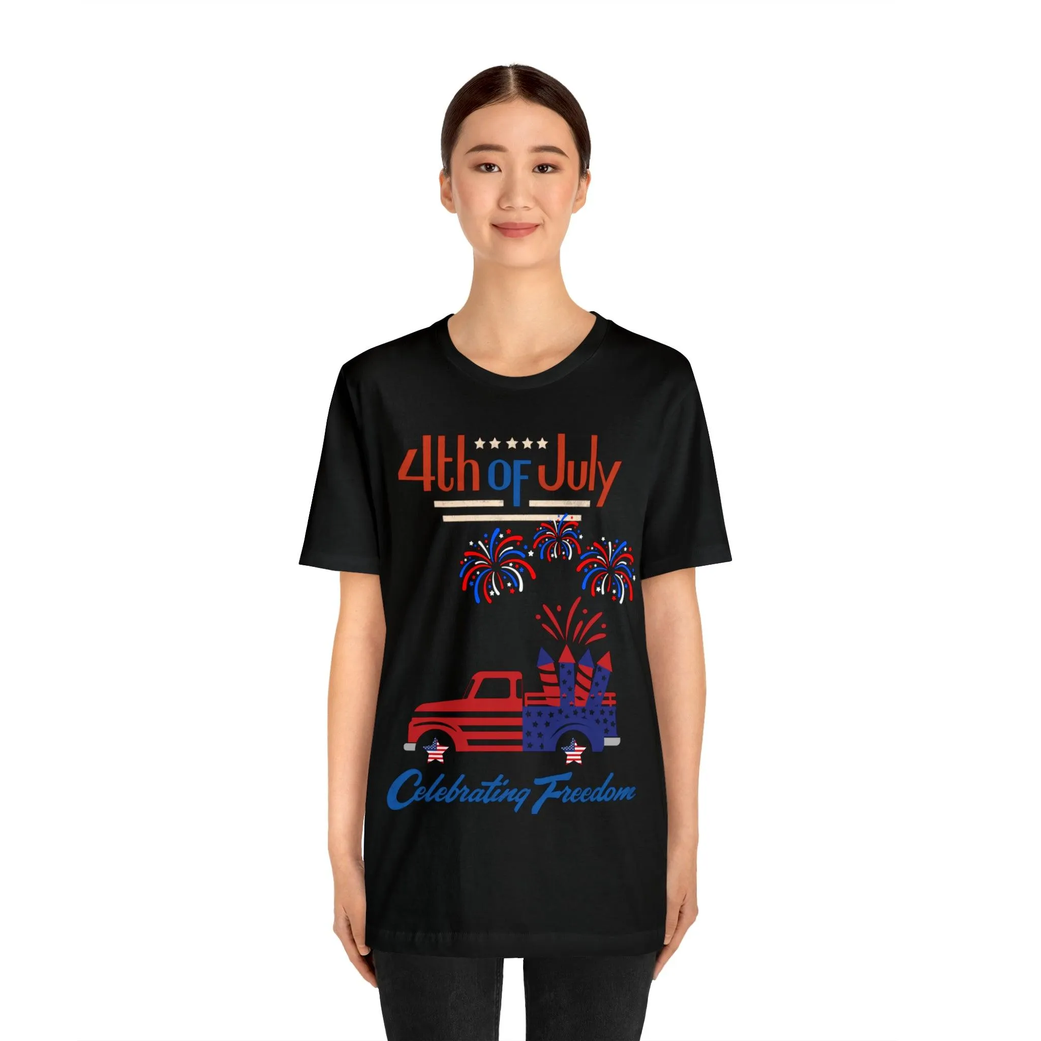 Celebrate Independence Day with Patriotic Shirts: 4th of July Shirts for Women and Men, Fireworks, Freedom, and Patriotic Designs