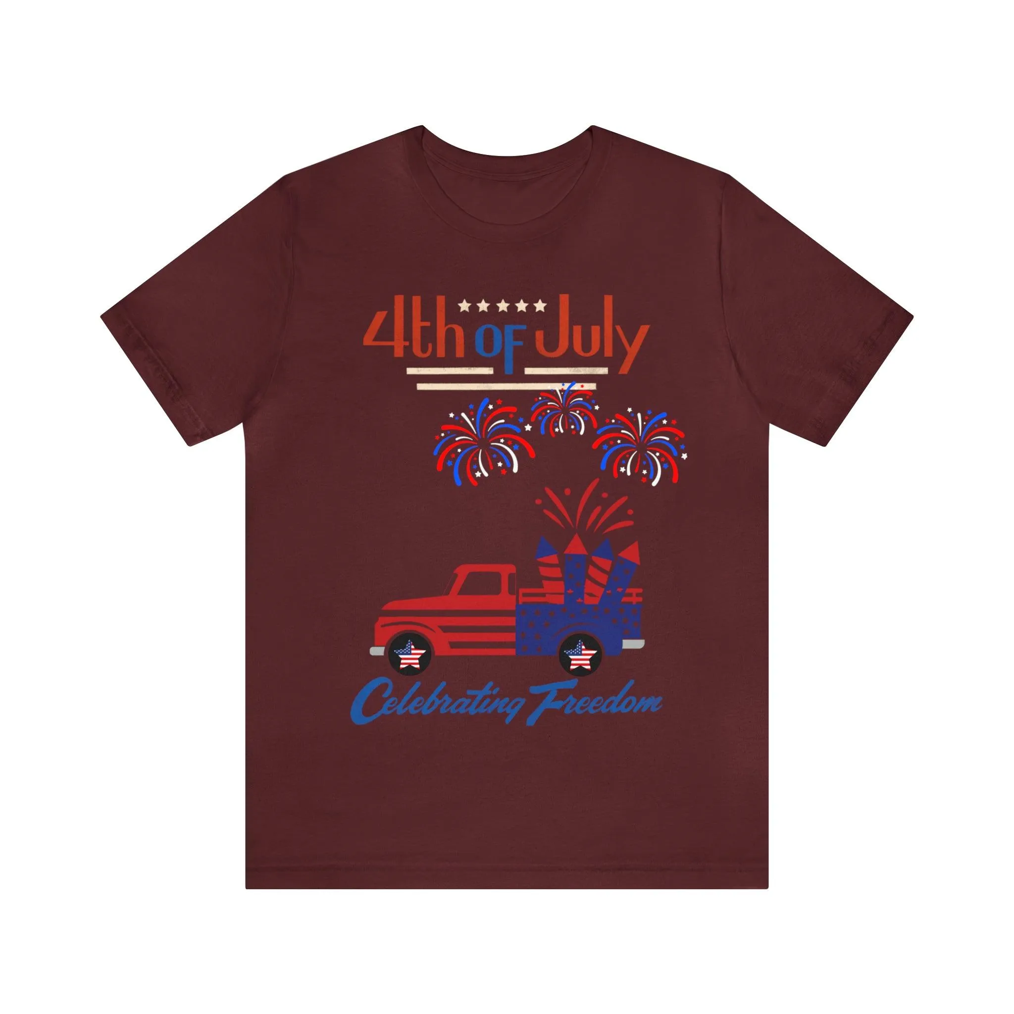 Celebrate Independence Day with Patriotic Shirts: 4th of July Shirts for Women and Men, Fireworks, Freedom, and Patriotic Designs