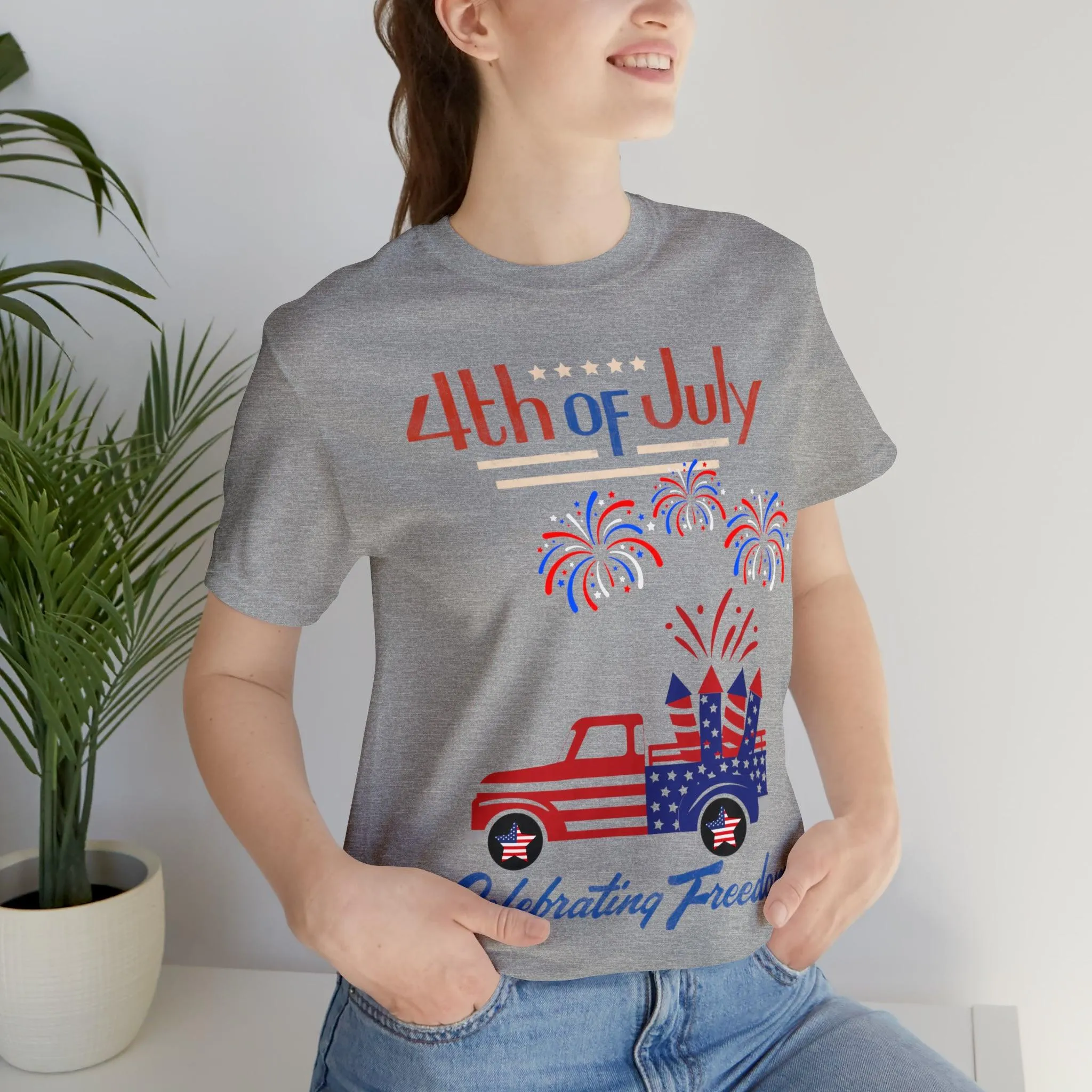 Celebrate Independence Day with Patriotic Shirts: 4th of July Shirts for Women and Men, Fireworks, Freedom, and Patriotic Designs