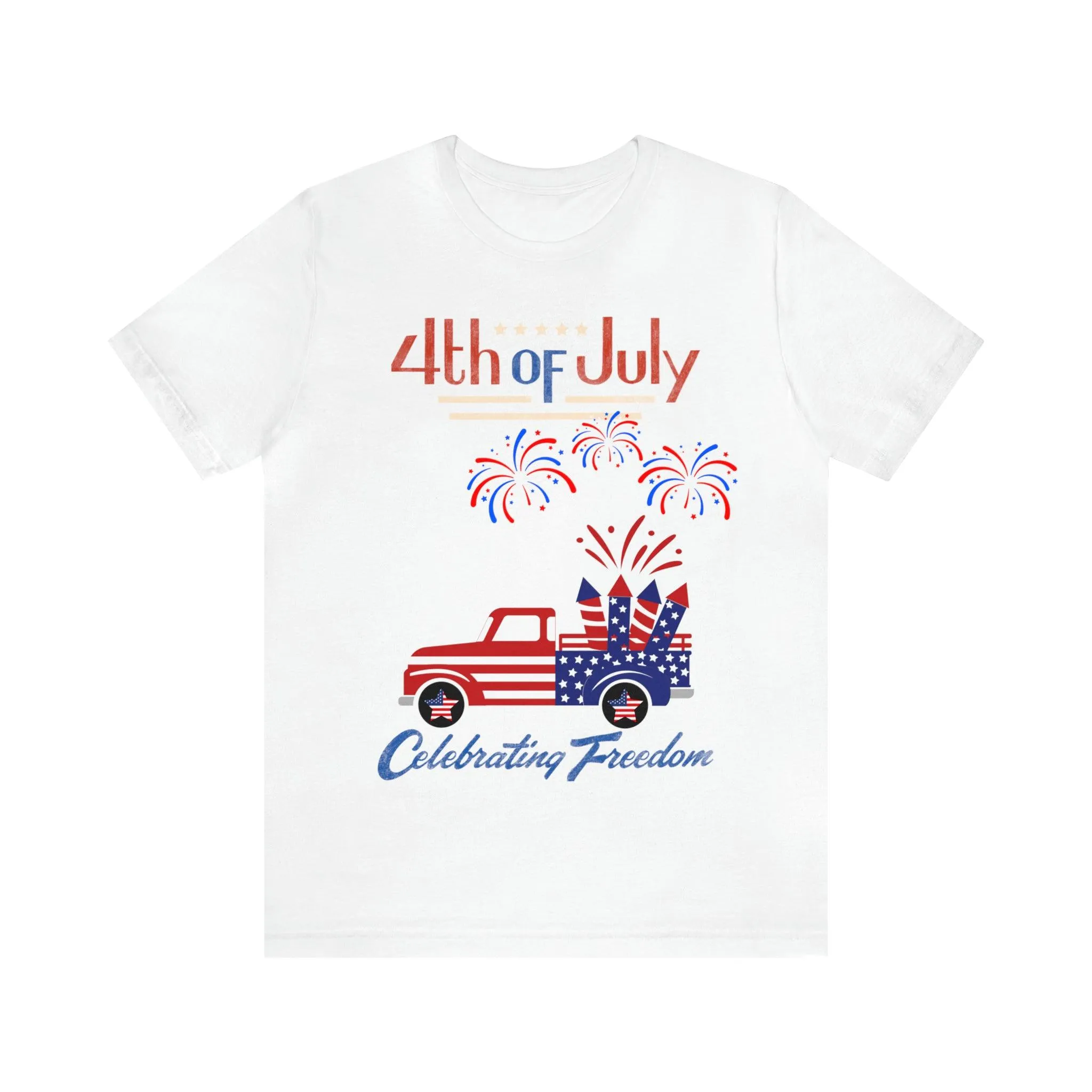 Celebrate Independence Day with Patriotic Shirts: 4th of July Shirts for Women and Men, Fireworks, Freedom, and Patriotic Designs