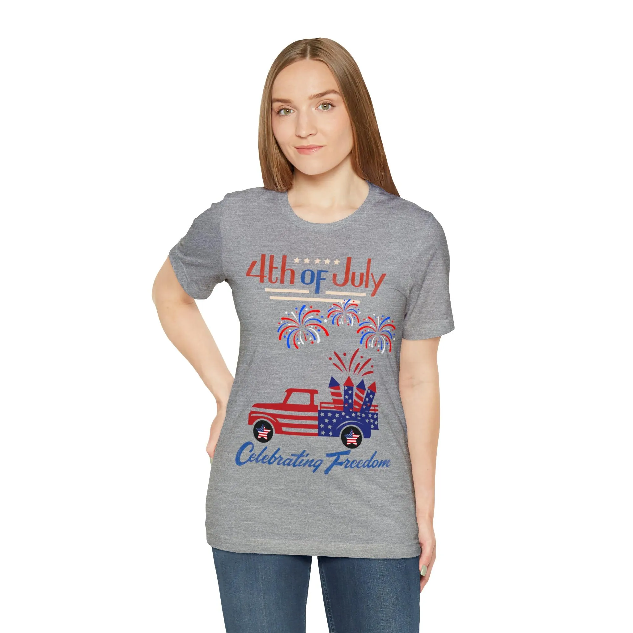 Celebrate Independence Day with Patriotic Shirts: 4th of July Shirts for Women and Men, Fireworks, Freedom, and Patriotic Designs