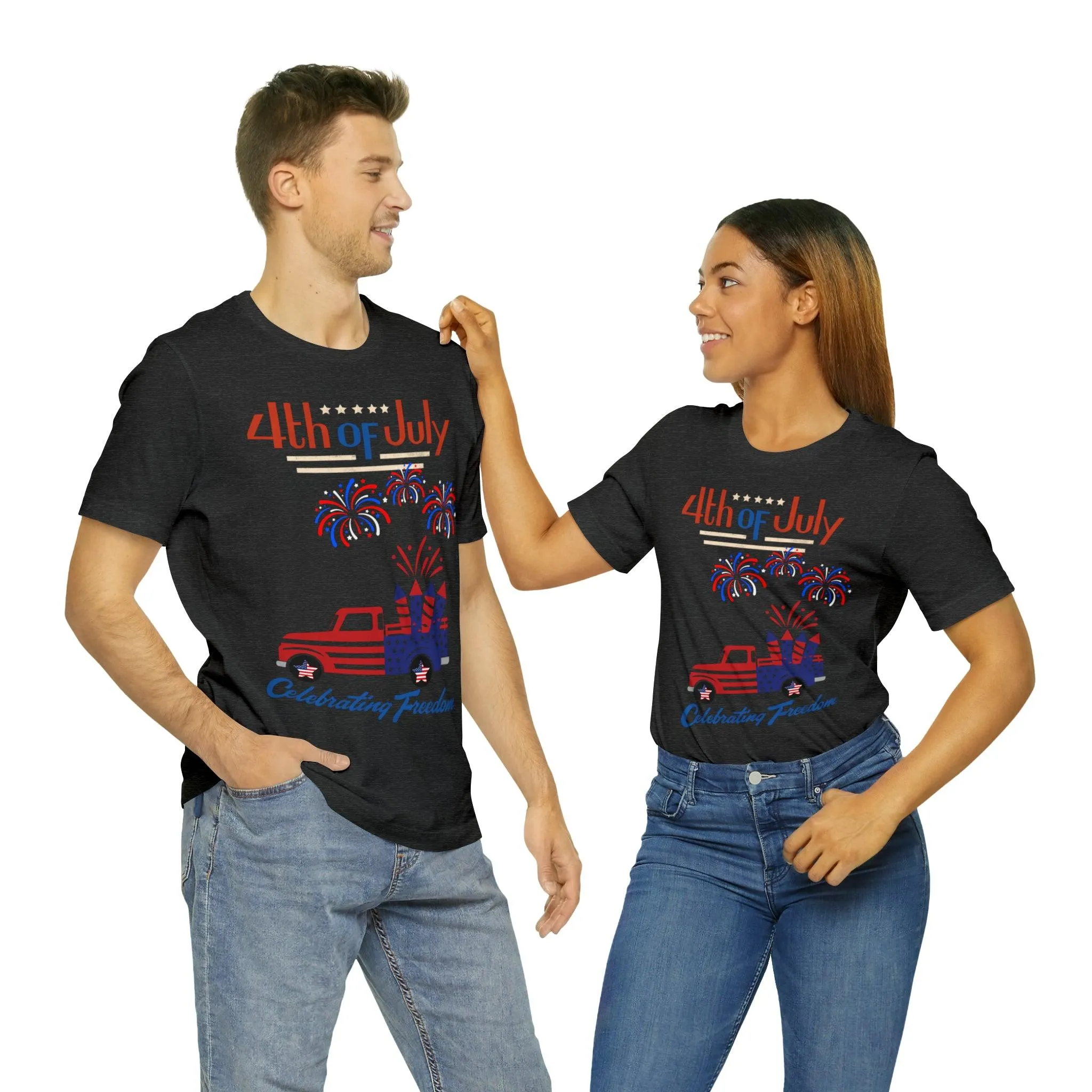 Celebrate Independence Day with Patriotic Shirts: 4th of July Shirts for Women and Men, Fireworks, Freedom, and Patriotic Designs