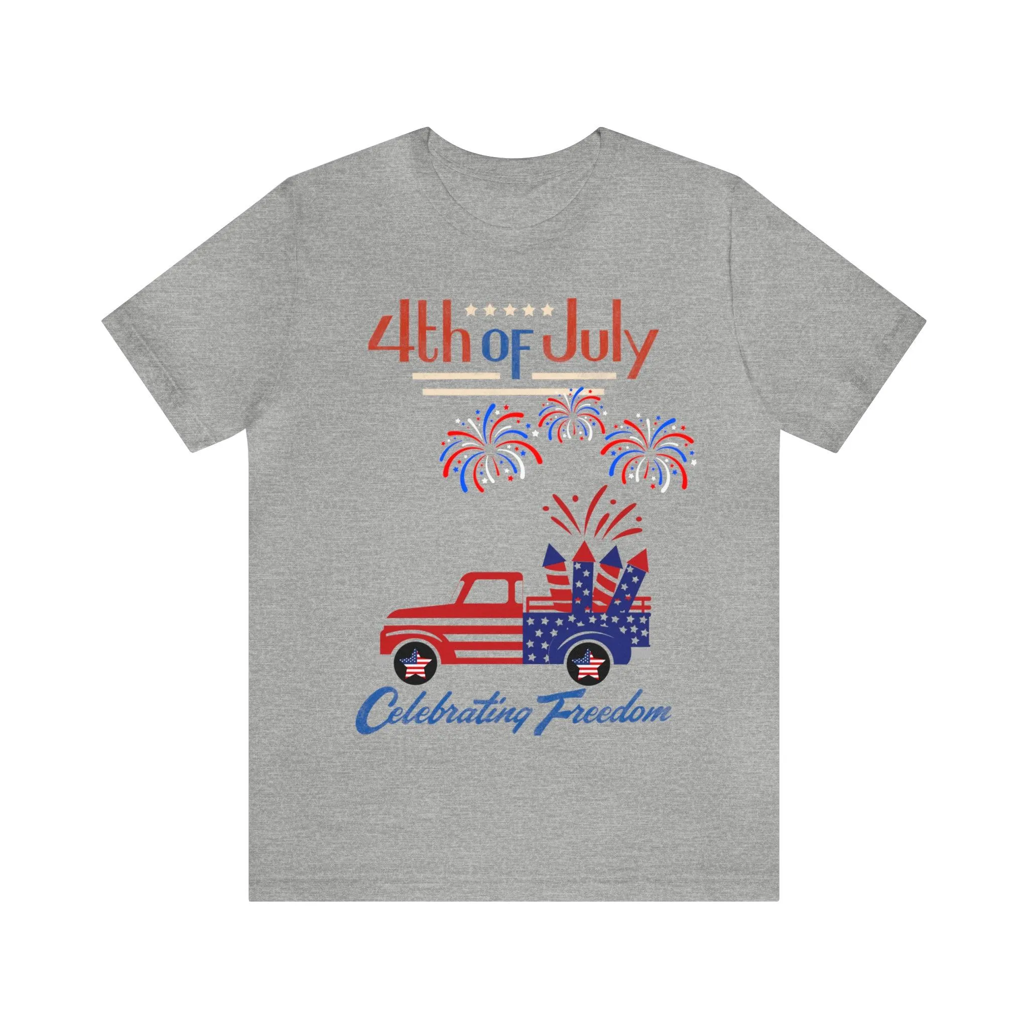 Celebrate Independence Day with Patriotic Shirts: 4th of July Shirts for Women and Men, Fireworks, Freedom, and Patriotic Designs