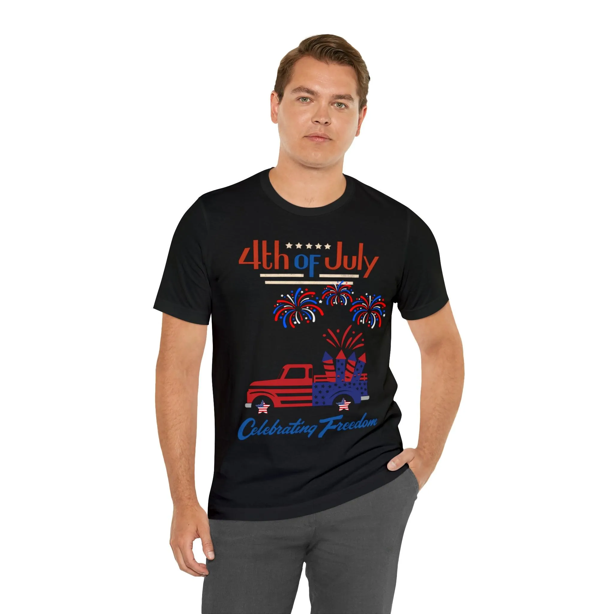 Celebrate Independence Day with Patriotic Shirts: 4th of July Shirts for Women and Men, Fireworks, Freedom, and Patriotic Designs