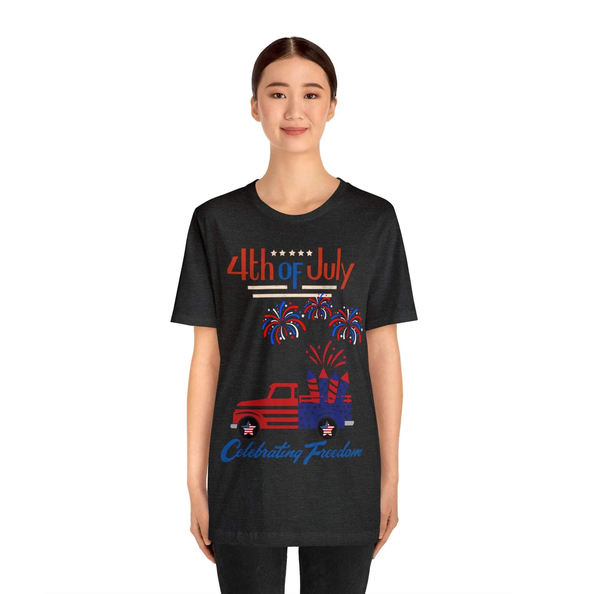 Celebrate Independence Day with Patriotic Shirts: 4th of July Shirts for Women and Men, Fireworks, Freedom, and Patriotic Designs