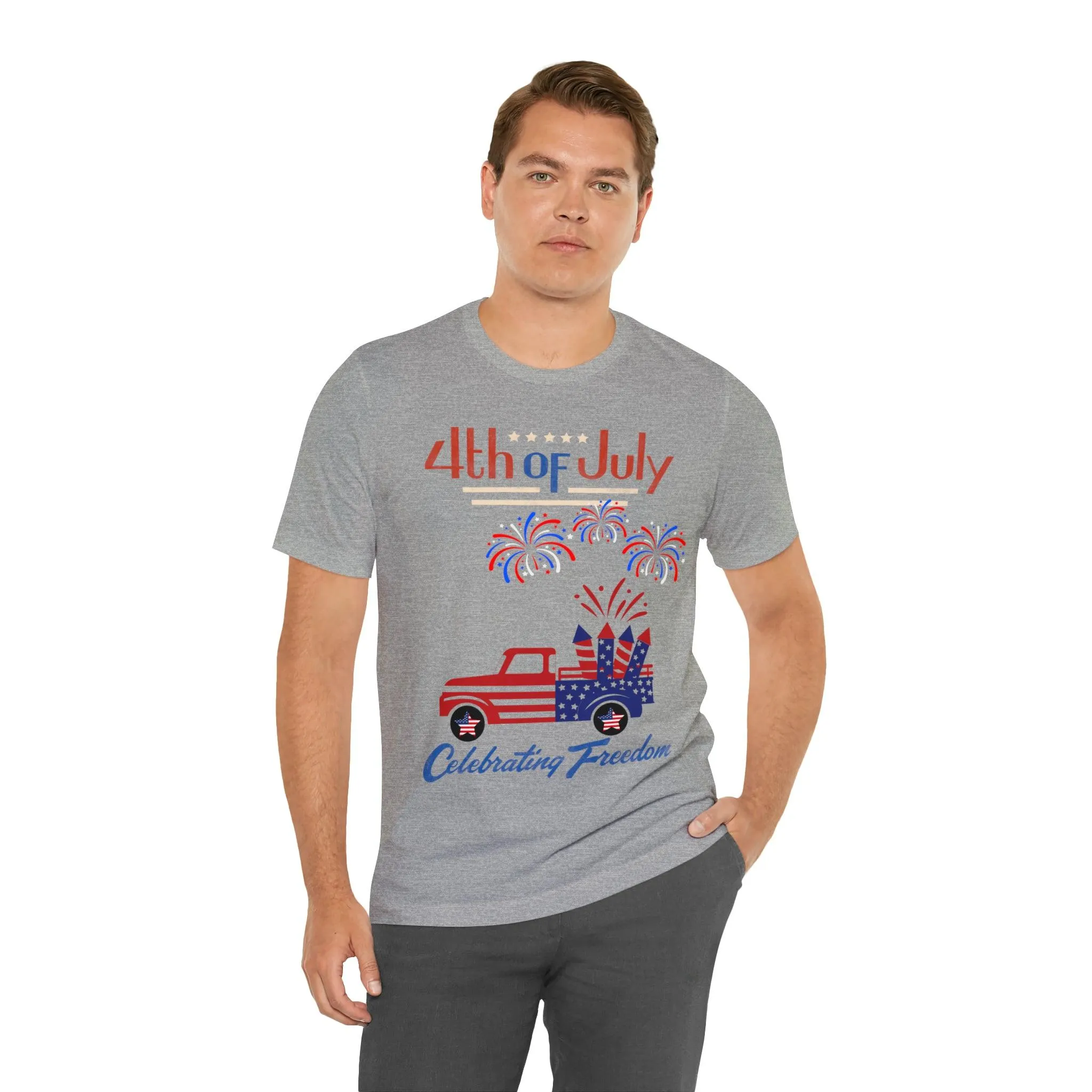 Celebrate Independence Day with Patriotic Shirts: 4th of July Shirts for Women and Men, Fireworks, Freedom, and Patriotic Designs