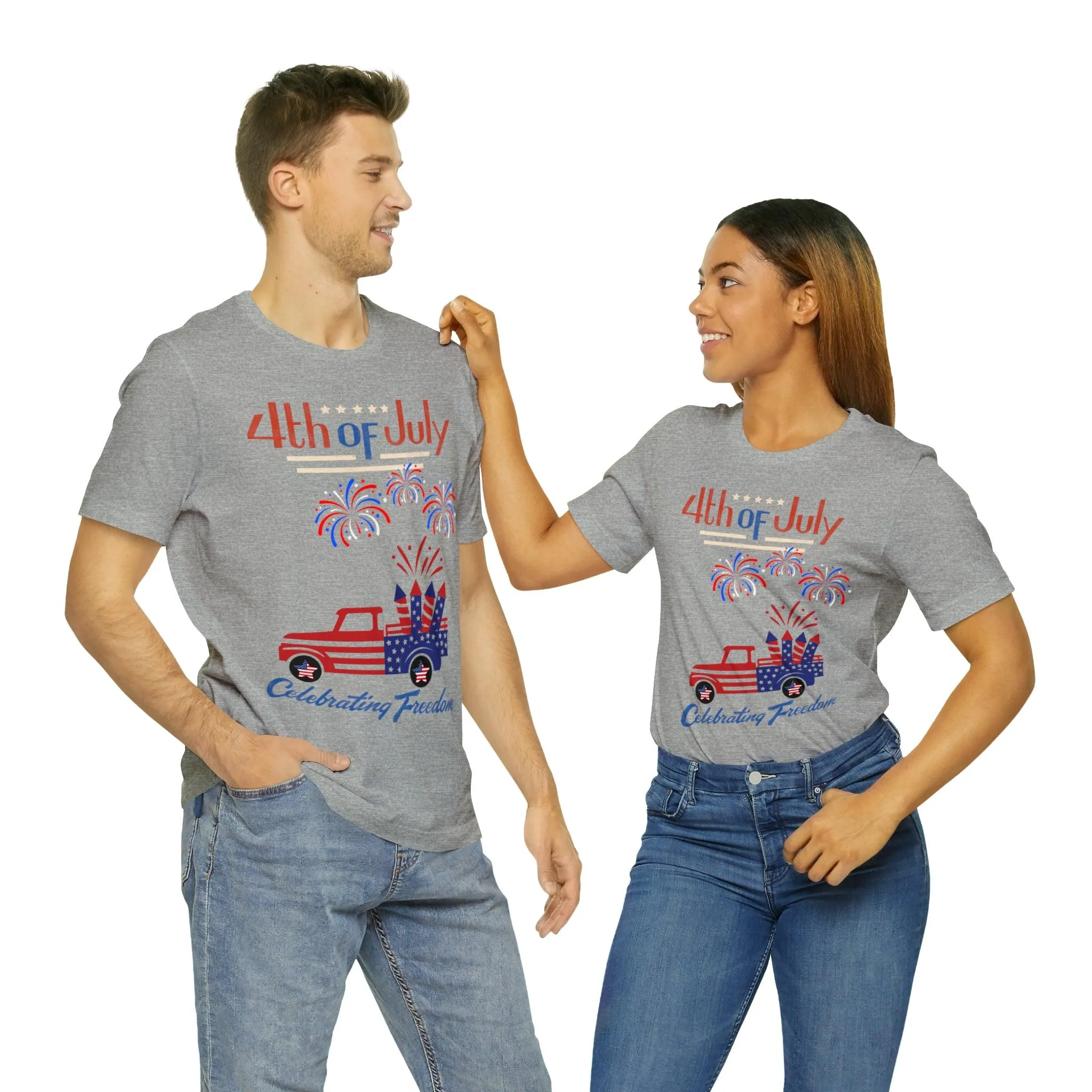 Celebrate Independence Day with Patriotic Shirts: 4th of July Shirts for Women and Men, Fireworks, Freedom, and Patriotic Designs