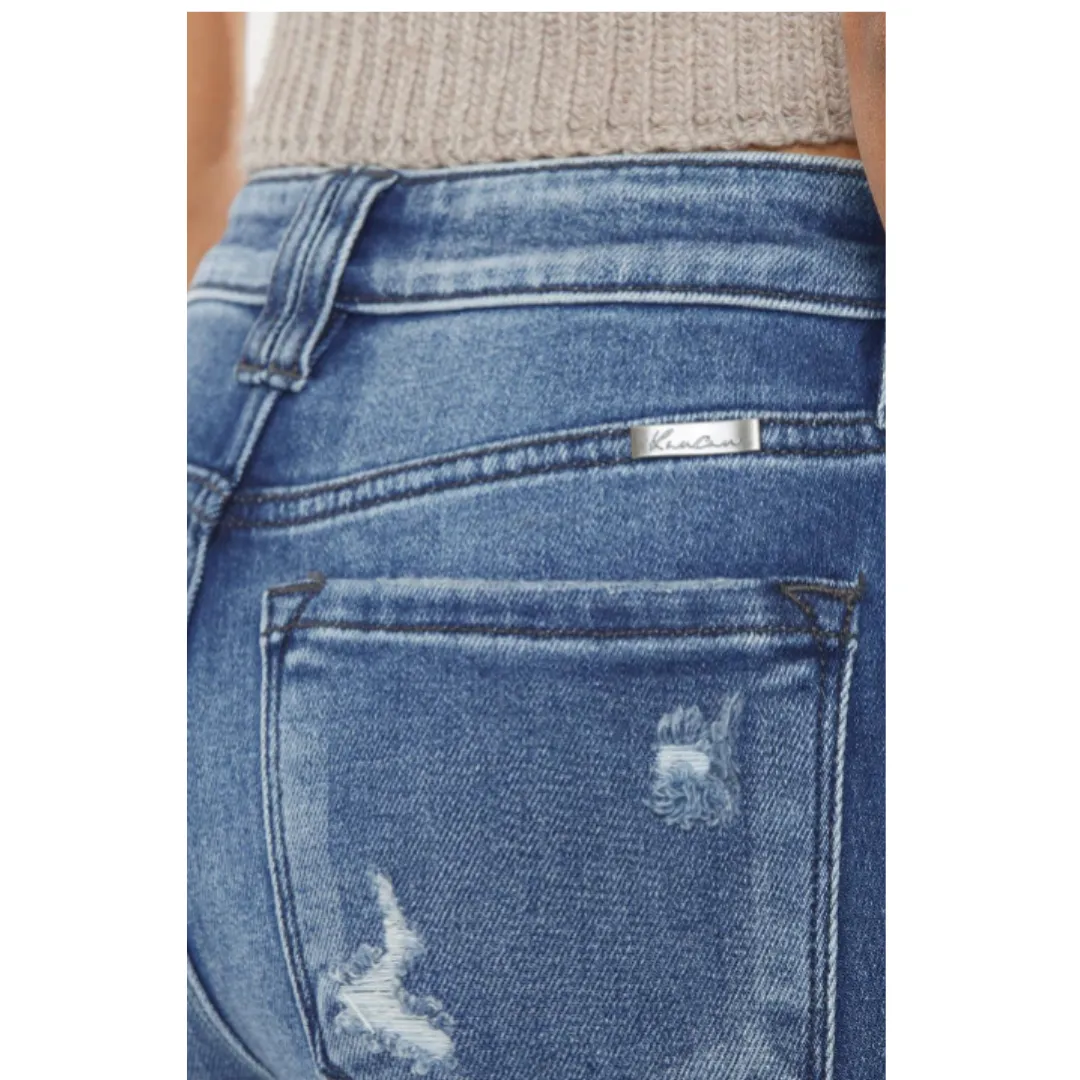 Clemont High Rise Flare Jeans - KC9326D