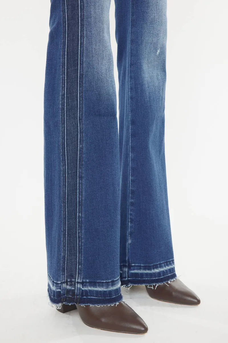 Clemont High Rise Flare Jeans - KC9326D