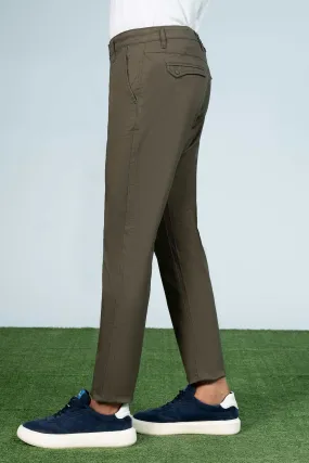 CROSS POCKET CASUAL PANT OLIVE