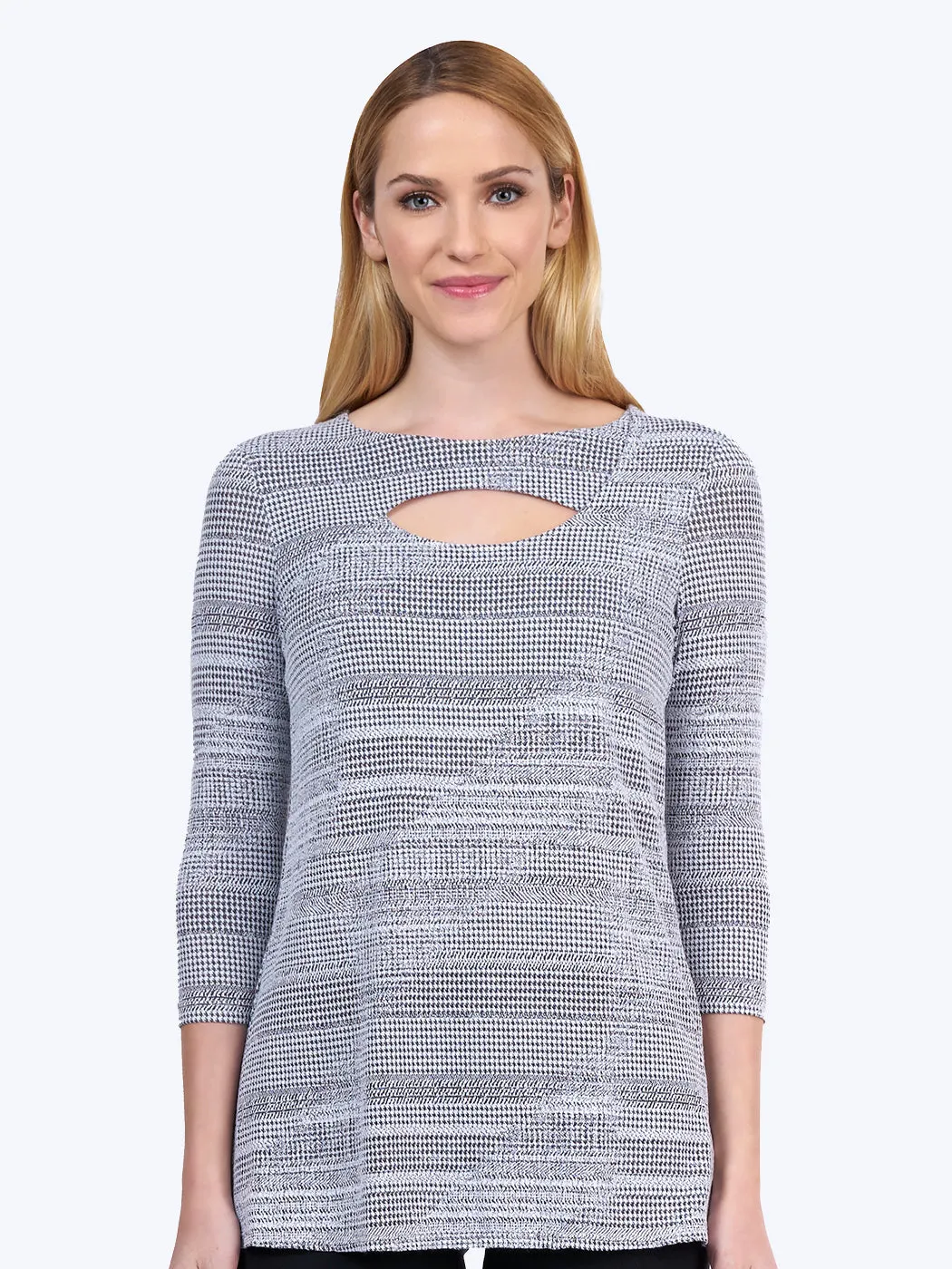 "Virona" French Knit "Bon Bon" Tunic