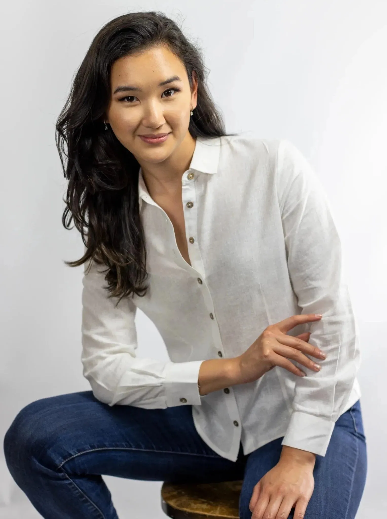 Women's Hemp Shirt | White