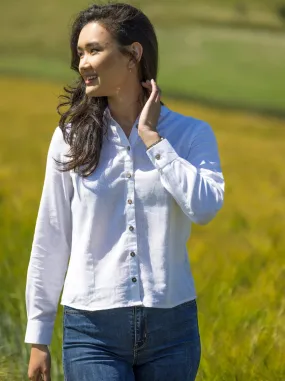 Women's Hemp Shirt | White